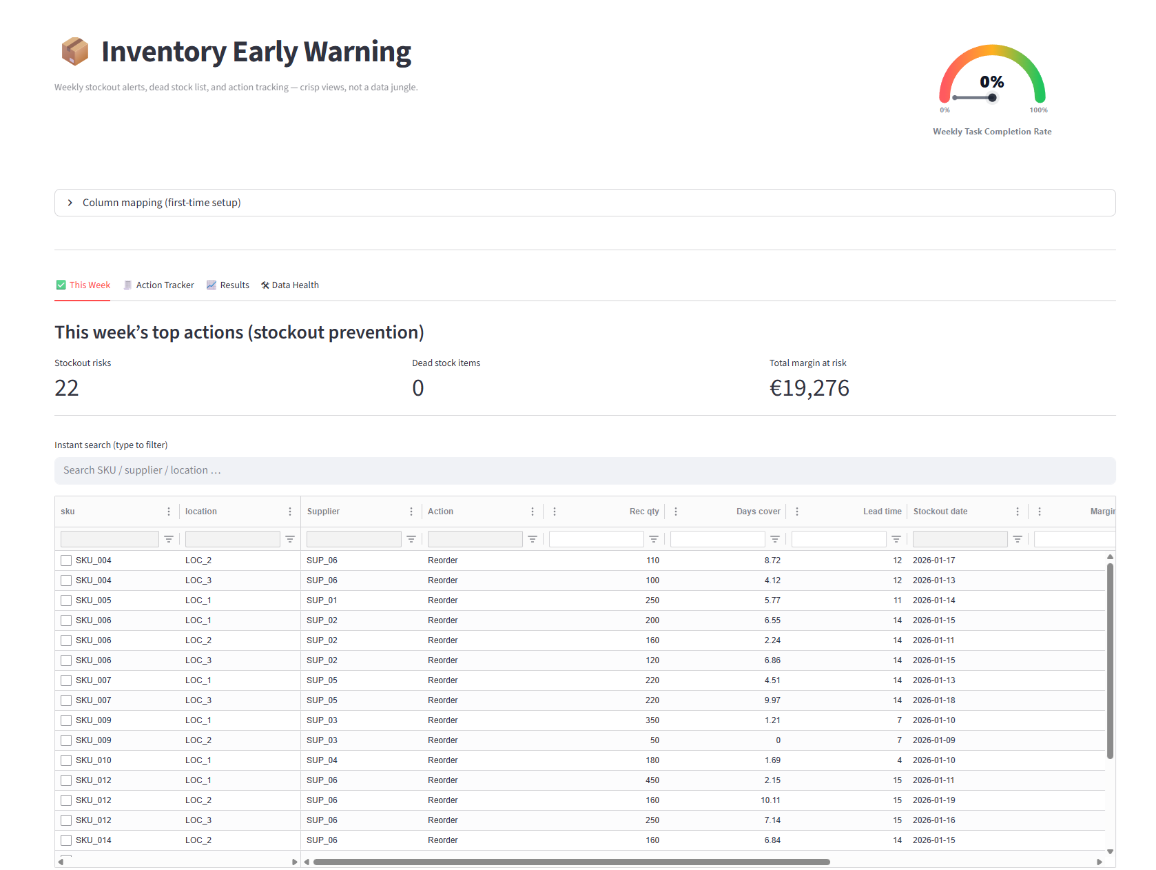 InventoryWatch screenshot